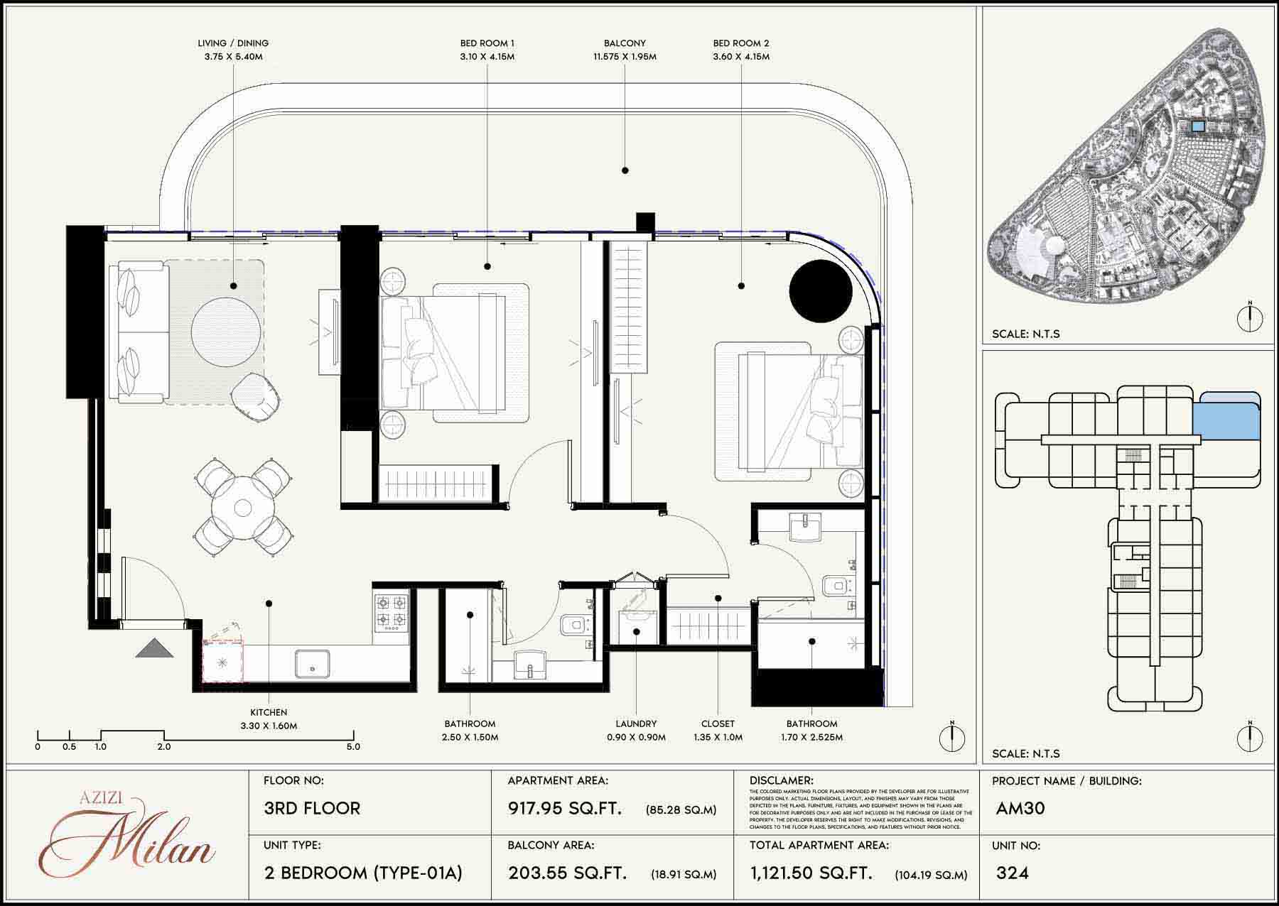 2 Bedroom